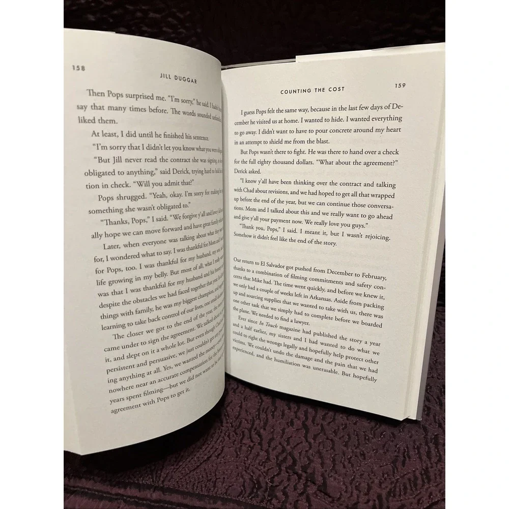 Counting the Cost Hardcover A Memoir By Jill Duggar 2023 Brand New 19 Kids Count